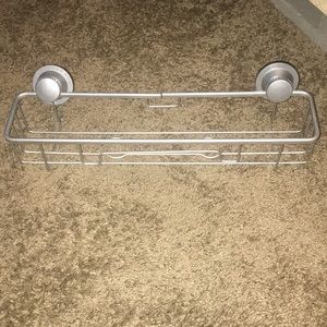 Suction cup shower rack